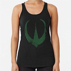 Andor Logo Racerback Green Tank Top