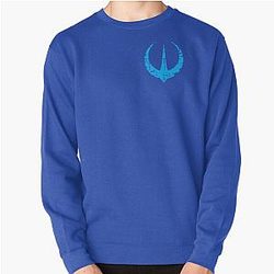 Andor Blue Pullover Sweatshirt