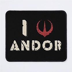 I Love Andor Mouse Pad