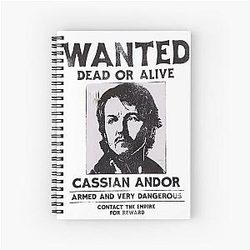 Cassian Andor Star Wars Rebellion Notebook