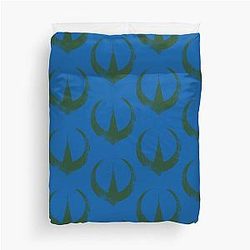Andor Green Duvet Cover