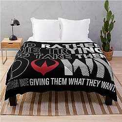 The Best Andor Quote Throw Blanket