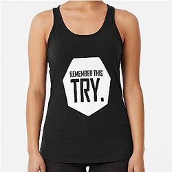 Star Wars Andor - Remember This: Try Racerback Tank Top