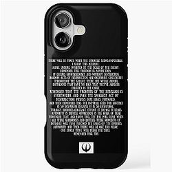 Nemik's Manifesto Andor iPhone Case