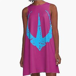 Andor Blue A-Line Dress