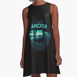 Tie Fighter Andor A-Line Dress