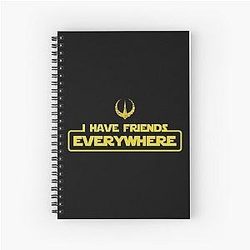 Andor - I Have Friends Everywhere Spiral Notebook