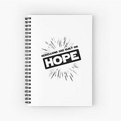 Andor - Rebellion Built On Hope Spiral Notebook
