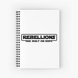 Andor - Rebellions Built On Hope Spiral Notebook