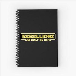 Andor - Rebellions Built On Hope Spiral Notebook