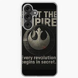Fight the Empire - Star Wars Andor Rebel Blueprint Tee for Samsung Galaxy S Case