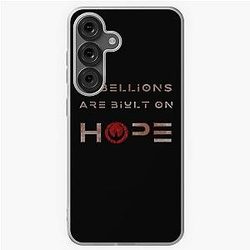 Rebellions Are Built on Hope Andor Star Wars Typographic Art Samsung Galaxy Phone Case