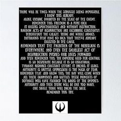 Nemik's Manifesto Andor Poster