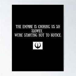 We're starting to notice Andor Poster