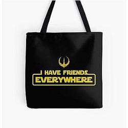 Andor I Have Friends Everywhere All Over Print Tote Bag