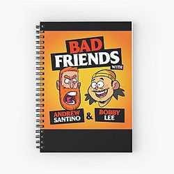 Bobby Lee - Andrew Santino Bad Spiral Notebook