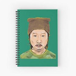 BAD FRIENDS PODCAST with Bobby Lee and Andrew Santino Spiral Notebook