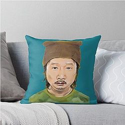 Bad Friends Podcast: Bobby Lee and Andrew Santino Throw Pillow
