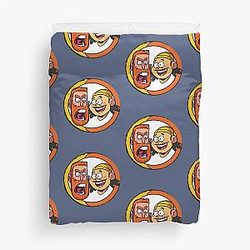 Bad Friends Podcast - Bobby Lee - Andrew Santino Duvet Cover
