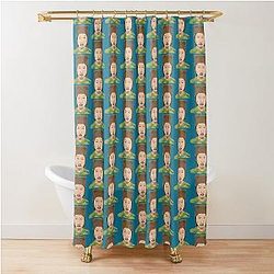 Bad Friends Podcast - Bobby Lee - Andrew Santino Shower Curtain