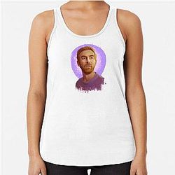 ANDREW SANTINO Famous standup comedian Portraits Racerback Tank Top