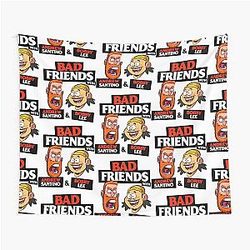BAD FRIENDS PODCAST with Bobby Lee and Andrew Santino Tapestry