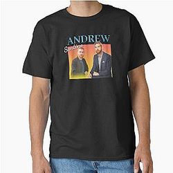 Andrew Santino Classic Vintage Design T-Shirt