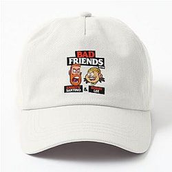 BAD FRIENDS PODCAST-BOBBY LEE-ANDREW SANTINO Dad Hat