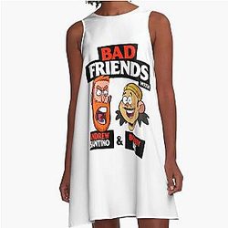Bobby Lee and Andrew Santino A-Line Dress
