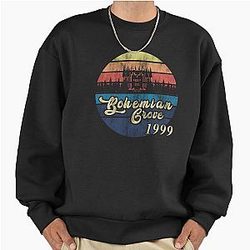 Bohemian Grove t-shirts as seen on JRE Joe Rogan Experience Podcast with Alex Jones Andrew Schulz Super Soft Premium Oversized Sweatshirt