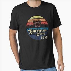 Bohemian Grove t-shirts as seen on JRE Joe Rogan Experience Podcast Alex Jones Andrew Schulz Essential Tee