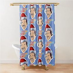 Andrew Schulz Christmas Gift Shower Curtain