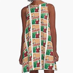 The Conan Show Featuring Conan O'Brien and Andy Richter A Line Dress