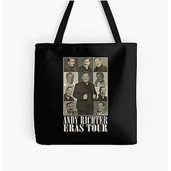 Andy Richter 2025, Andy & Emma Slater Dancing With The Stars All Over Print Tote Bag