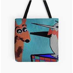 Conan O'Brien and Andy Richter Tote Bag