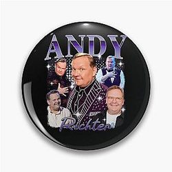 Andy Richter DWTS Retro Pop Art Design Pin