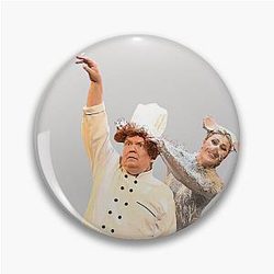 Andy Richter and Emma Slater as Linguini and Razmikowsky DWTS Pin