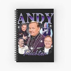 Andy Richter DWTS Collage Spiral Notebook