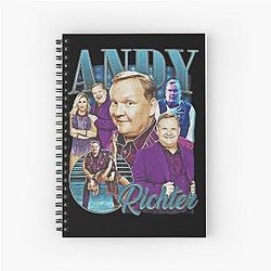 Andy Richter Spiral Notebook