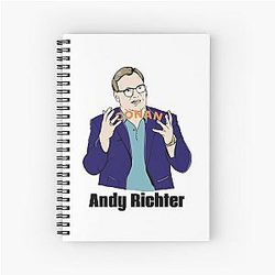 Andy Richter Conan Spiral Notebook