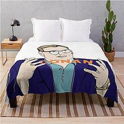 Andy Richter Conan Throw Blanket