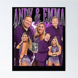 Andy Richter and Emma Slater Dancing with the Stars Poster