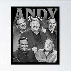 Andy Richter DWTS 2025, Andy & Emma Slater Dancing With The Stars Poster