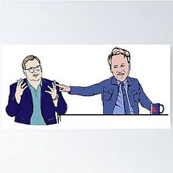 Conan and Andy Richter