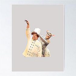 Andy Richter and Emma Slater as Linguini and Remi DWTS