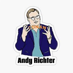 Andy Richter Conan Sticker