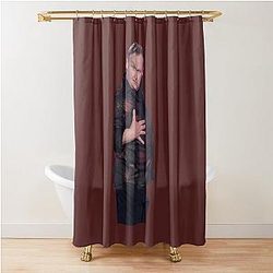 Andy Richter DWTS Meme Shower Curtain