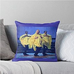 Andy Richter It's Raining Men DWTS Throw Pillow