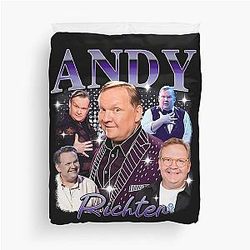 Andy Richter DWTS Collage Duvet Cover
