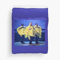 Andy Richter It's Raining Men DWTS Duvet Cover